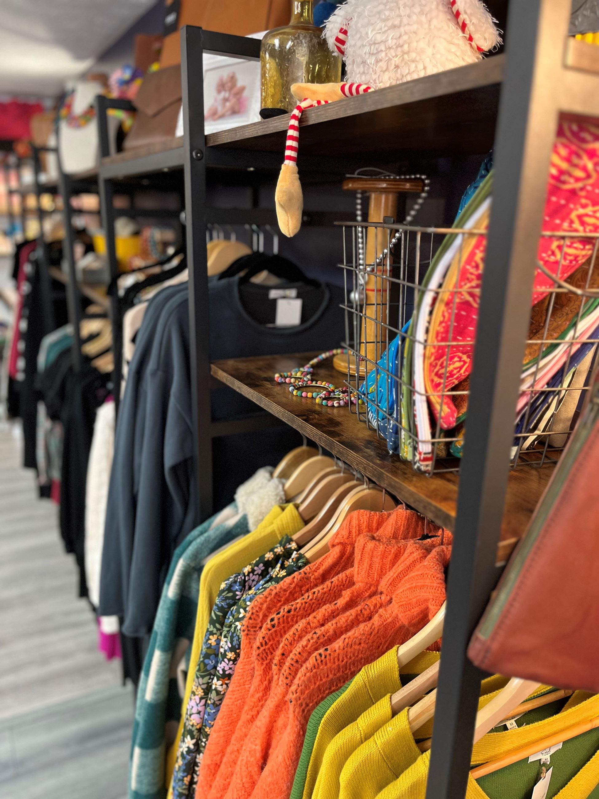 Clothing Display at The Buttercup