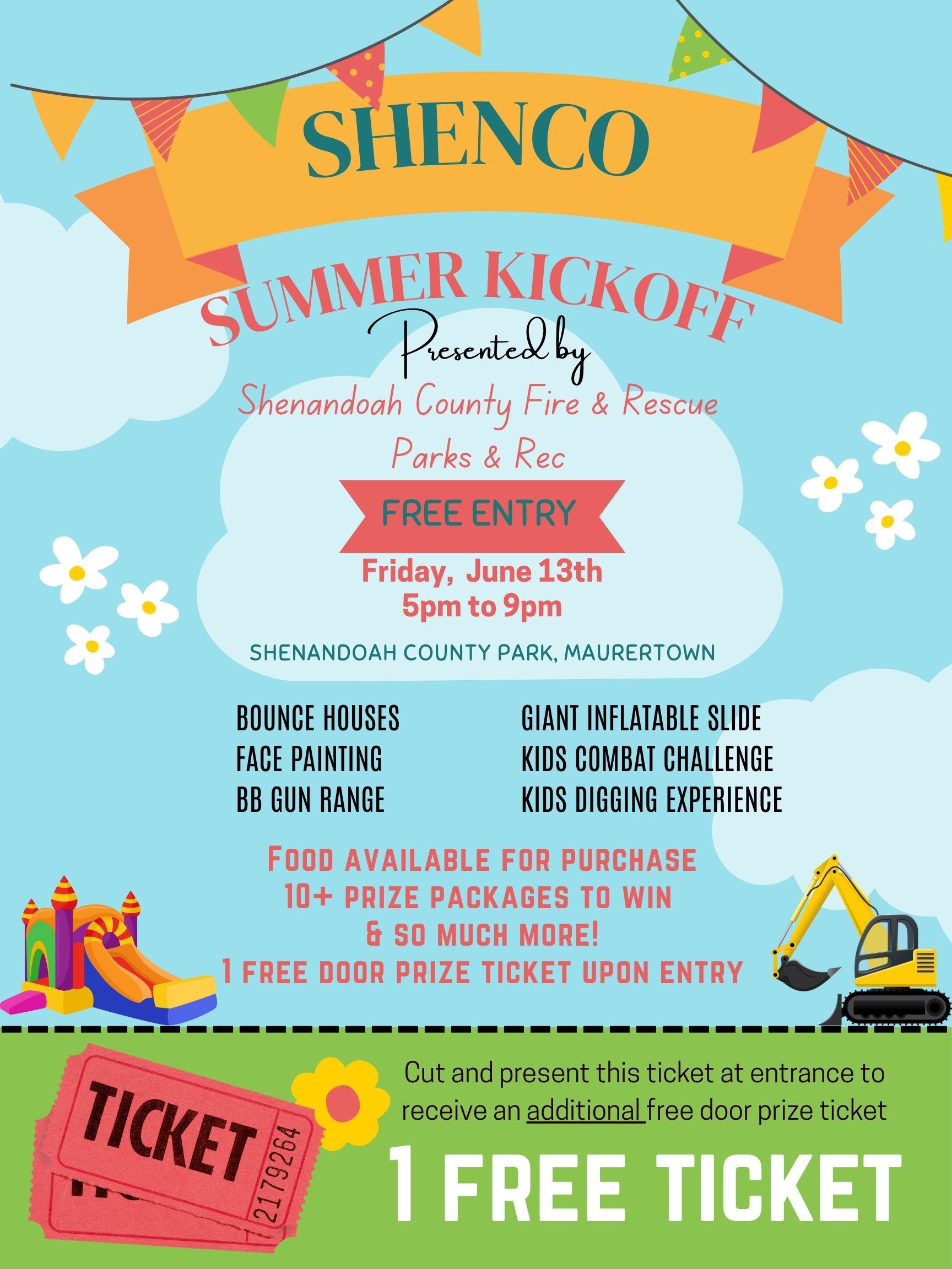 ShenCo Summer Kickoff Flyer